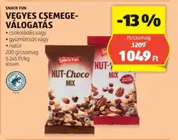 ALDI Snack Fun Vegyes csemege- válogatás ajánlat