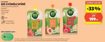 ALDI Bio Natura Bio gyümölcspüré ajánlat