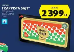 ALDI Magyar trappista sajt ajánlat