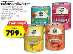 ALDI Asia Green Garden trópusi gyümölcs ajánlat