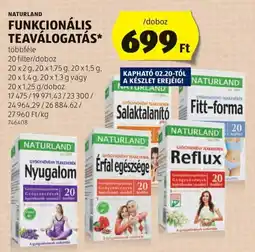 ALDI Naturland funkcionális teaválogatás ajánlat