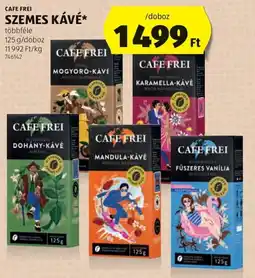 ALDI Cafe Frei szemes kávé ajánlat