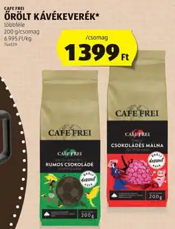 ALDI Cafe Frei örölt kávékeverék ajánlat