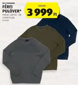 ALDI Up 2 Fashion férfi pulóver ajánlat