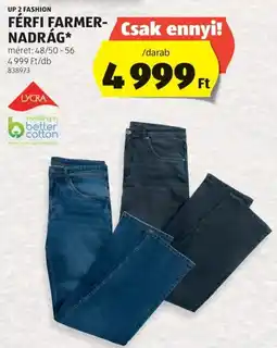 ALDI Up 2 Fashion férfi farmer ajánlat