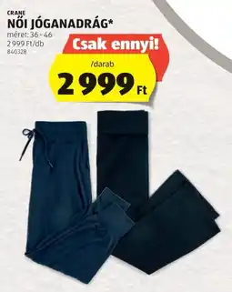 ALDI Crane női jóganadrág ajánlat