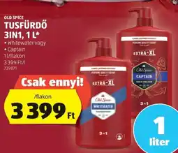 ALDI Old Spice tusfürdő 3in1 ajánlat