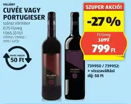 ALDI Villány cuvée / portugieser ajánlat