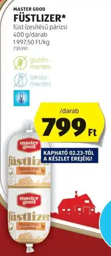 ALDI Master Good Füstlizer ajánlat