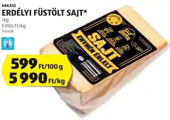 ALDI Arkäse Erdélyi füstölt sajt ajánlat