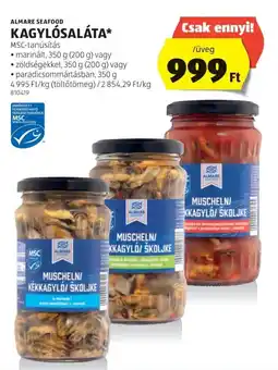 ALDI Almare Seafood Kagylósaláta ajánlat