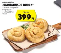 ALDI Azon Melegében marhahúsos burek ajánlat