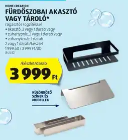 ALDI Home Creation Fürdőszobai akasztó / tároló ajánlat