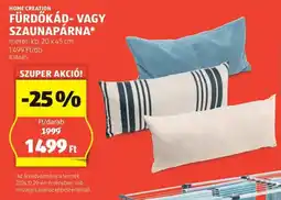 ALDI Home Creation Fürdőkád- / szaunapárna ajánlat