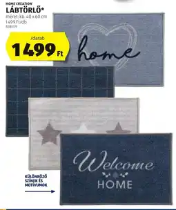 ALDI Home Creation lábtörlő ajánlat