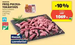 ALDI Húsmester friss pulyka- tokányhús ajánlat