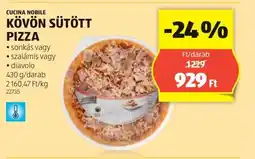 ALDI Cucina Nobile Kövön sütött pizza ajánlat