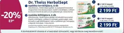 Benu Gyógyszertárak Dr. Theiss HerbalSept nyalóka köhögésre ajánlat