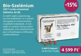 Benu Gyógyszertárak Bio-Szelénium ajánlat