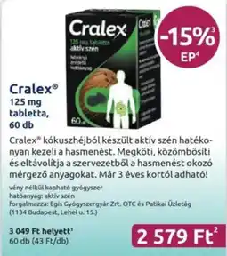 Benu Gyógyszertárak Cralex ajánlat