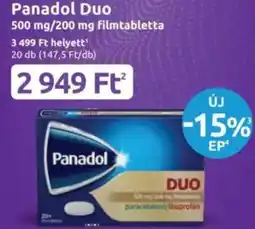 Benu Gyógyszertárak Panadol Duo ajánlat