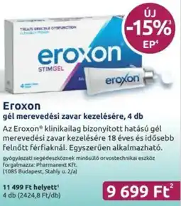 Benu Gyógyszertárak Eroxon ajánlat