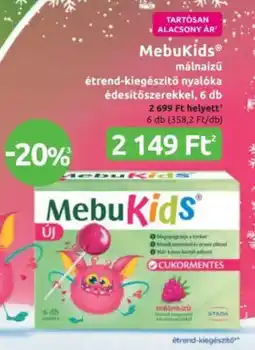 Benu Gyógyszertárak Mebukids ajánlat