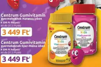 Benu Gyógyszertárak Centrum Gumivitamin ajánlat