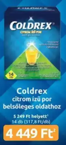 Benu Gyógyszertárak Coldrex ajánlat