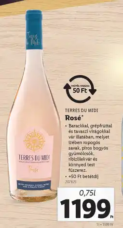 Lidl Terres Du Midi Rosé ajánlat