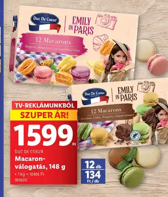 Lidl Duc De Coeur Macaron- válogatás ajánlat