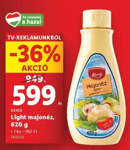 Lidl Light majonéz ajánlat