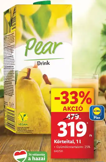 Lidl Körteital ajánlat