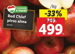 Lidl Red Chief piros alma ajánlat