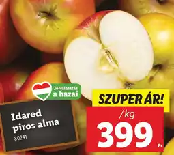 Lidl Idared piros alma ajánlat