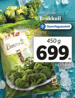 Lidl Freshona Brokkoli ajánlat