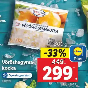 Lidl FEVITA Vöröshagymakocka ajánlat