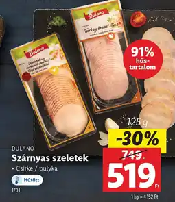 Lidl DULANO Szárnyas szeletek ajánlat