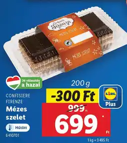 Lidl CONFISIERE FIRENZE Mézes szelet ajánlat