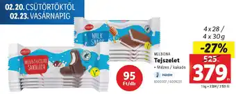 Lidl MILBONA Tejszelet ajánlat