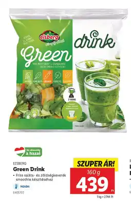 Lidl EISBERG Green Drink ajánlat