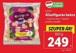 Lidl DETKI Állatfigurás keksz ajánlat