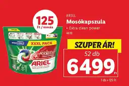 Lidl ARIEL Mosókapszula ajánlat