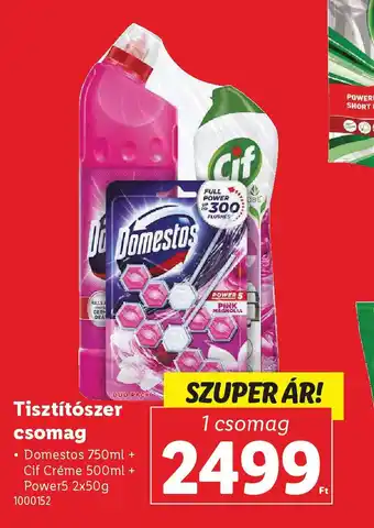 Lidl Tisztítószer csomag ajánlat