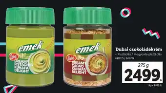 Lidl Dubai csokoládékrém ajánlat