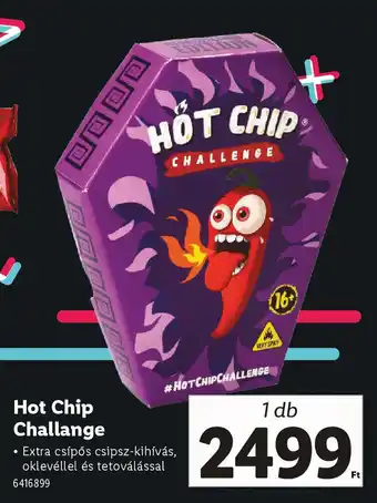 Lidl Hot Chip Challange ajánlat