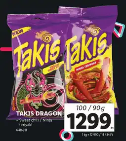 Lidl Takis dragon ajánlat