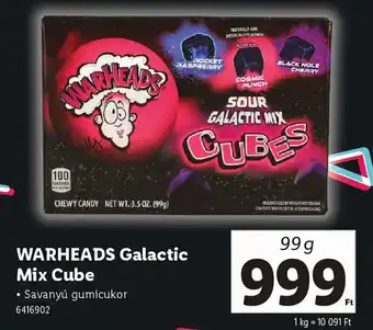 Lidl WARHEADS Galactic Mix Cube ajánlat