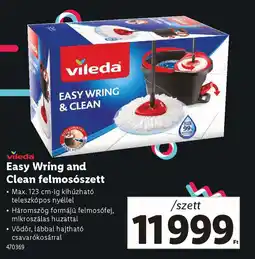 Lidl Vileda Easy Wring and Clean felmosószett ajánlat