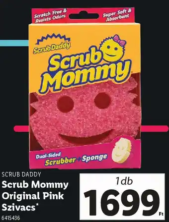 Lidl SCRUB DADDY Scrub Mommy Original Pink Szivacs ajánlat